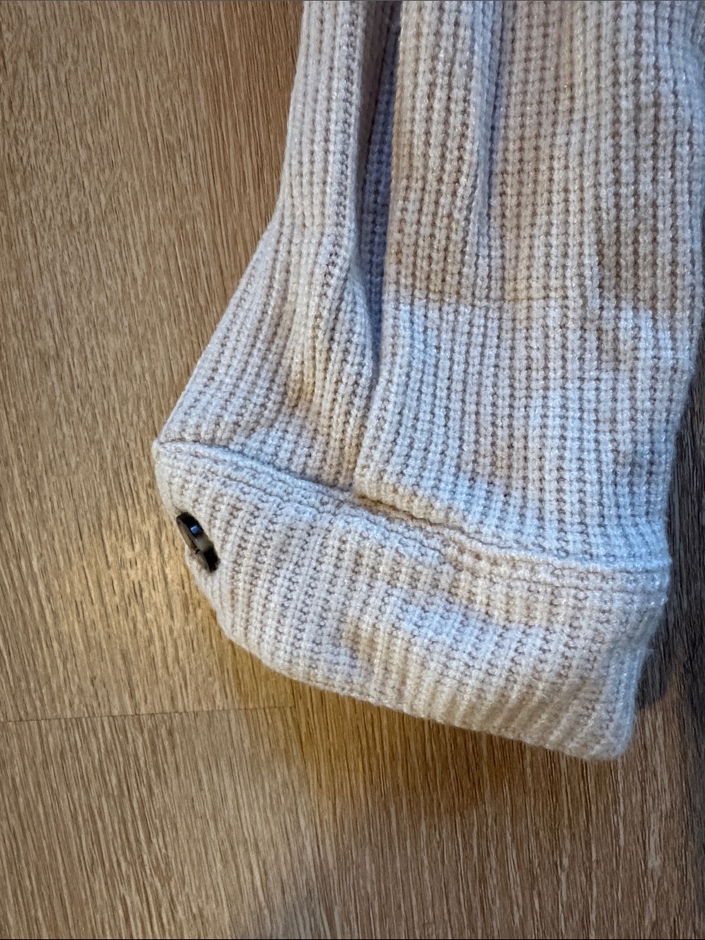 Thread and supply cream knit shacket - Picture 3 of 5